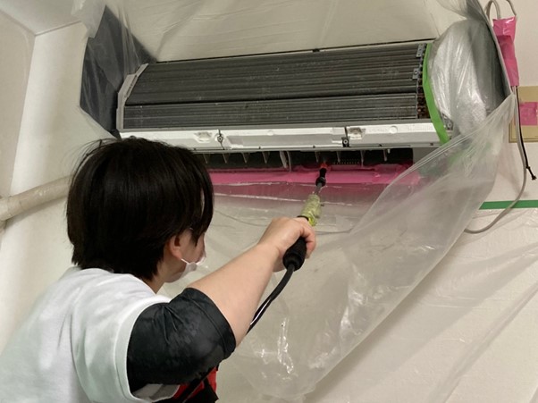 ユアマイスター エアコンクリーニング 高圧洗浄